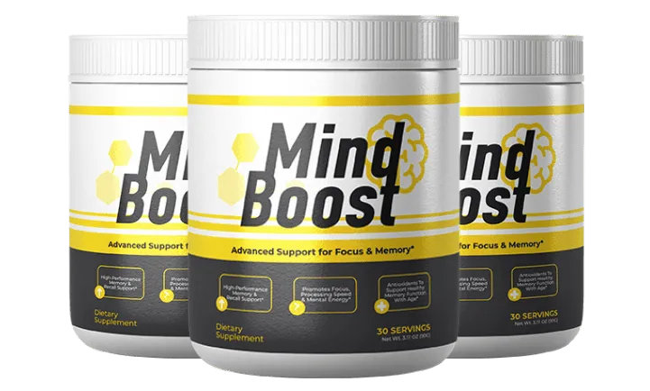 Mind Boost™ Supplement Bottle